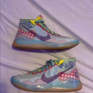 Nike Zoom KD12 NRG Size 10.5 Teal Tint/Red Orbit/Photo Blue